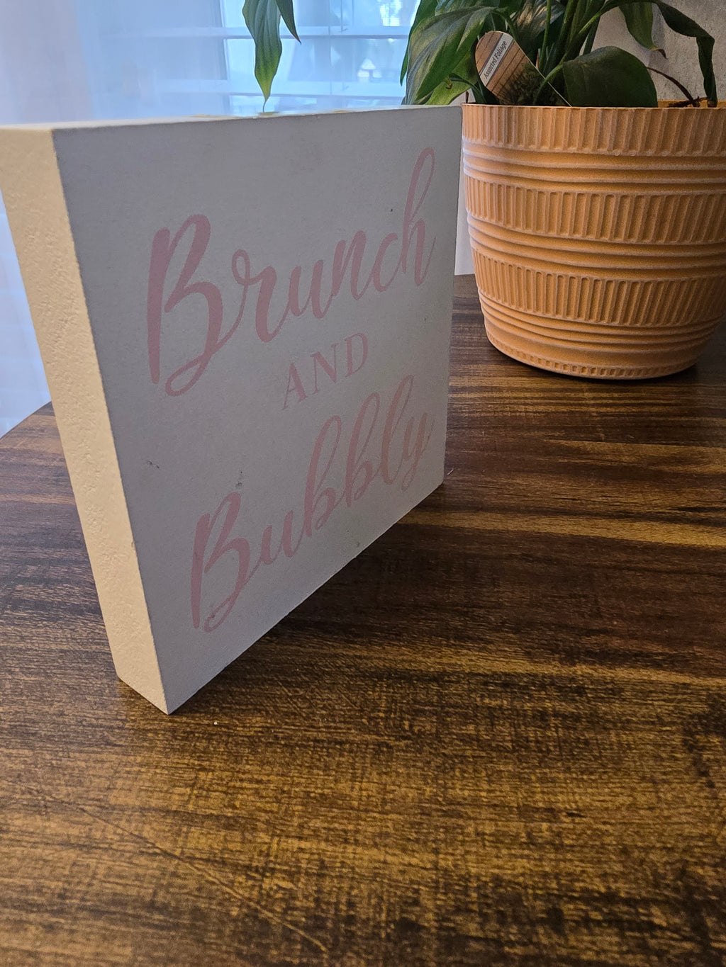 Home Decor - Wooden Block