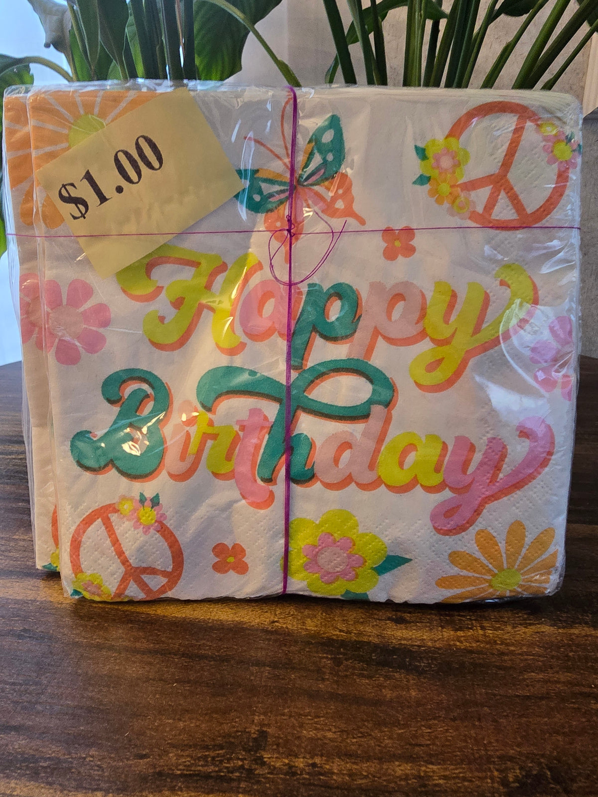 Napkins - Happy Birthday