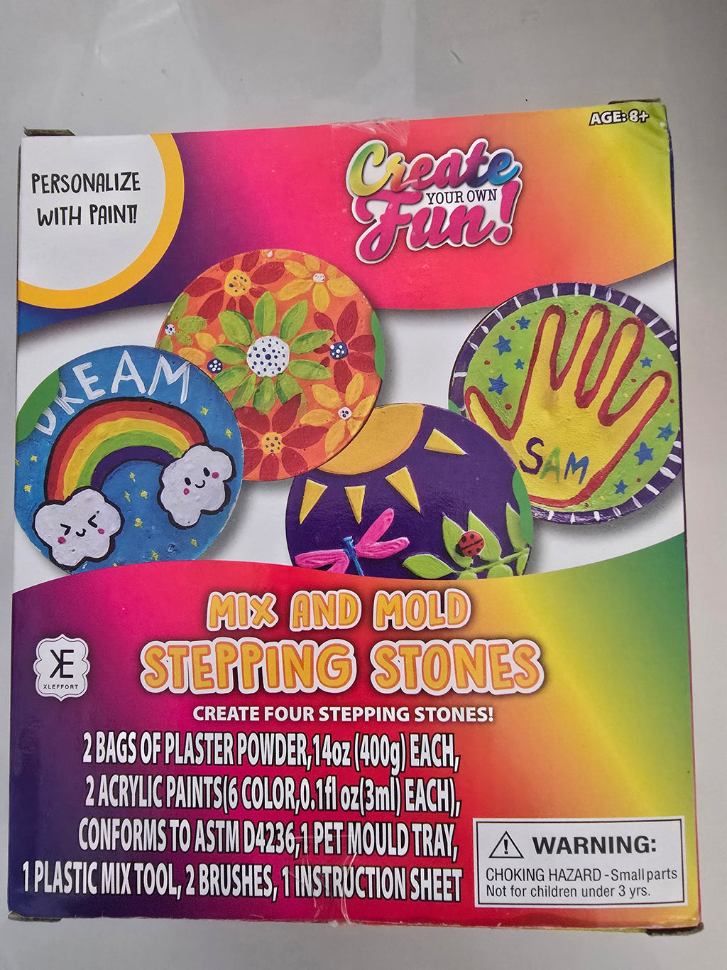 Mix & Mold Stepping Stones