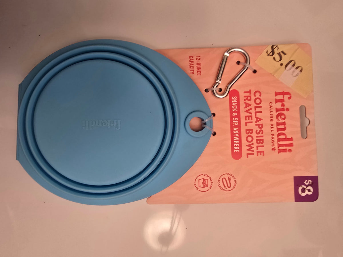 Collapsible Travel Bowl
