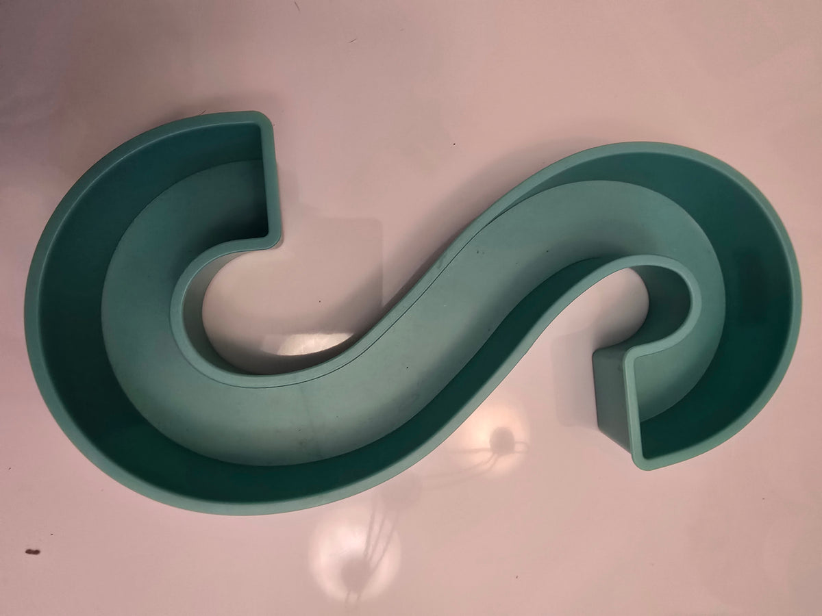 Letter "S" Serving Tray