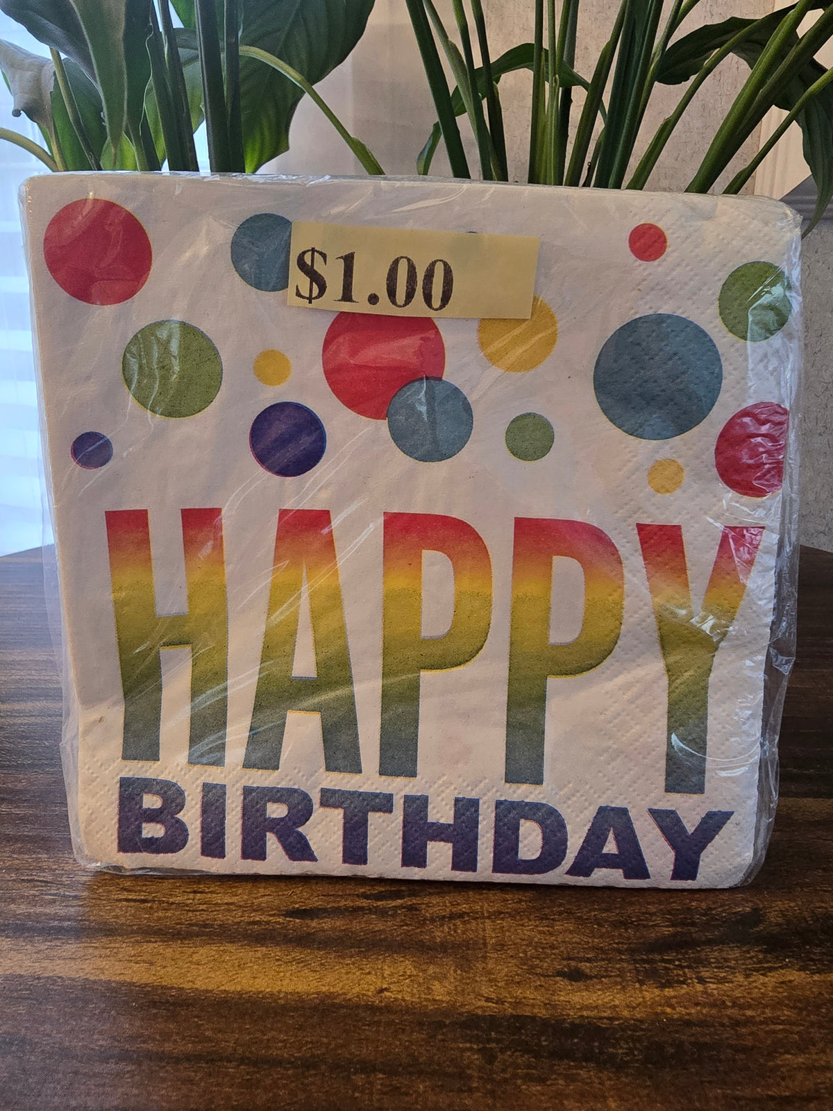 Napkins - Happy Birthday