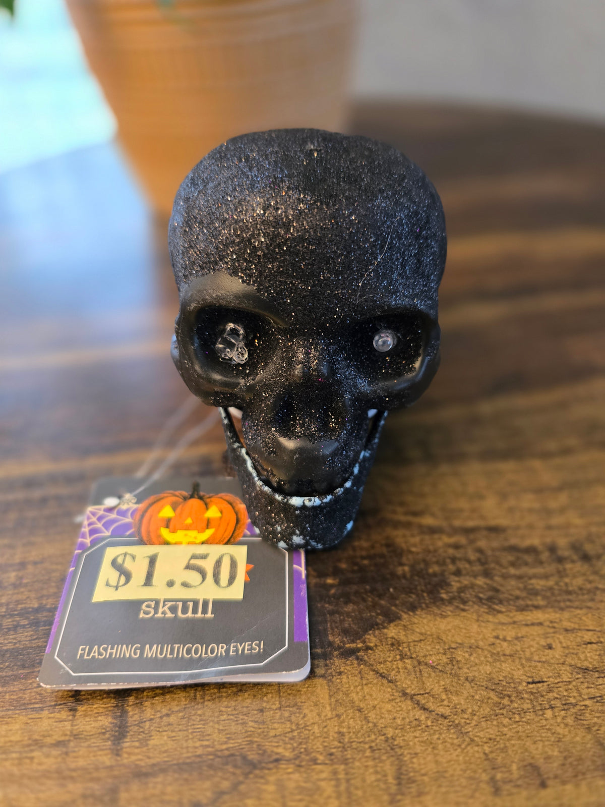 Decorative Halloween Light Up Skull