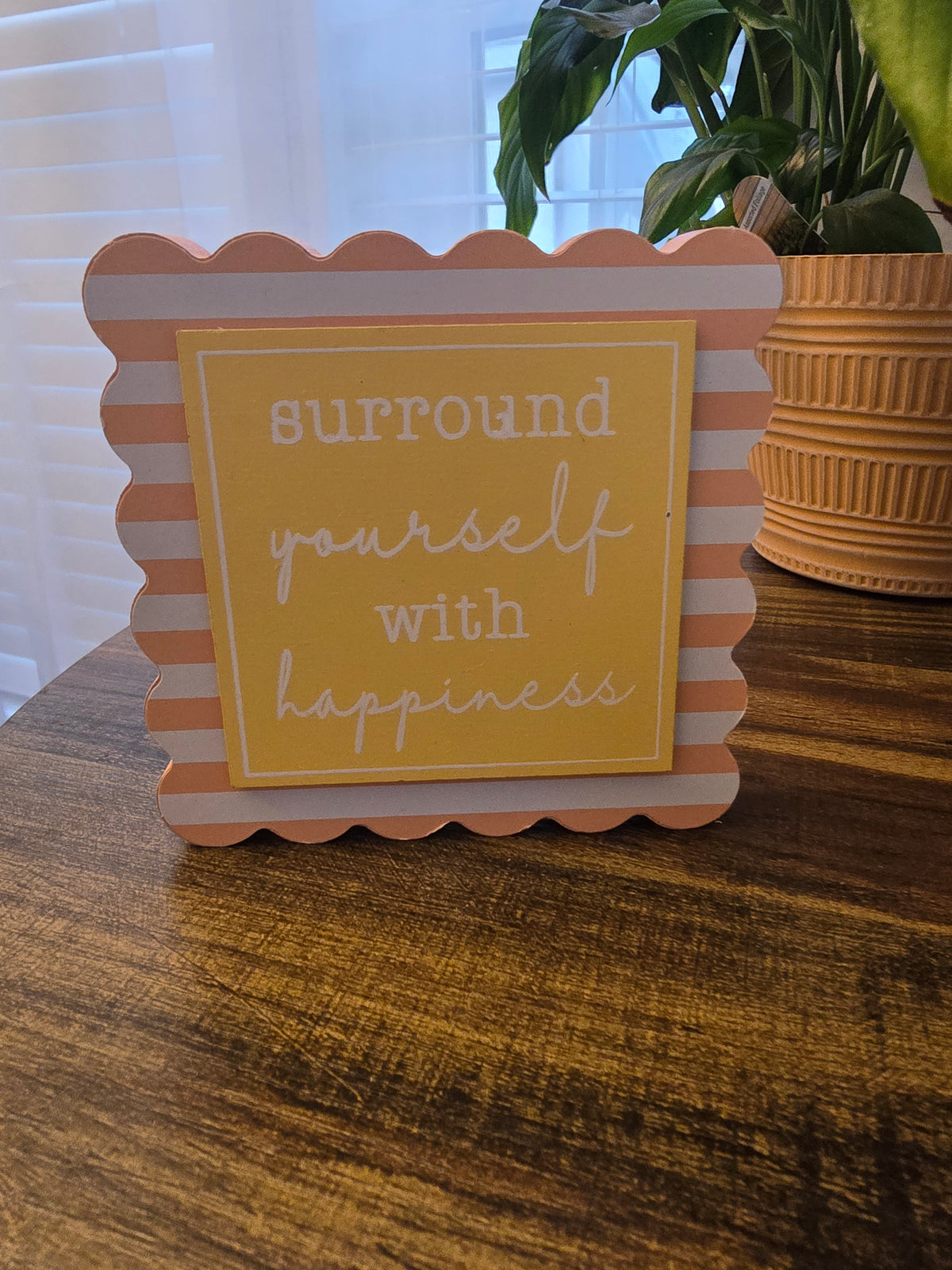 Home Decor Wooden Block