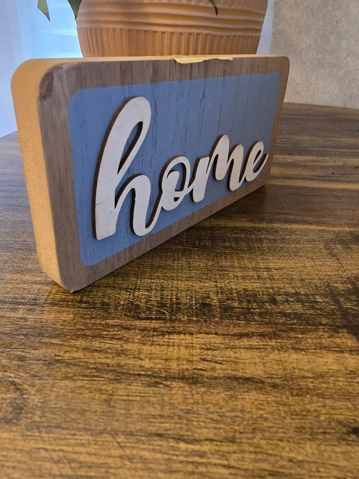 Home Decor - Table Top Wooden Block