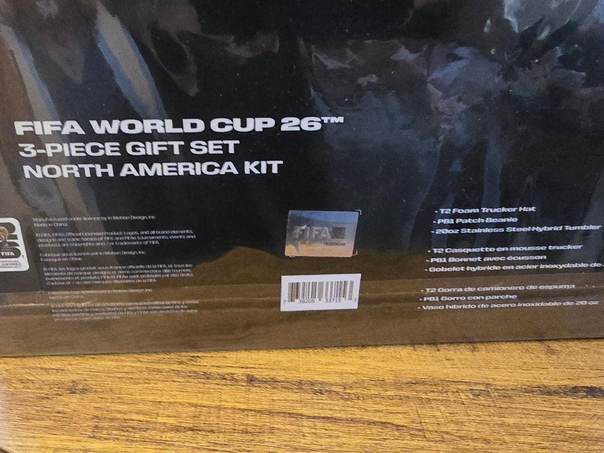 2026 FIFA World Cup Soccer 3 Piece Gift Set
