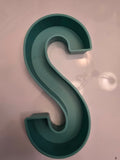 Letter "S" Serving Tray