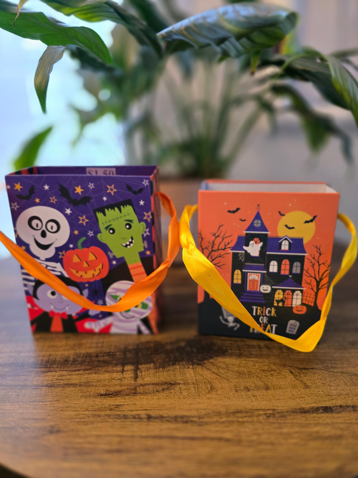 Decorative Halloween Boxes Set