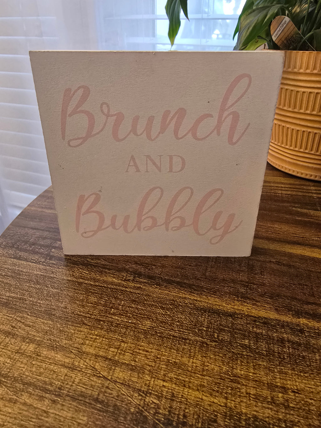 Home Decor - Wooden Block